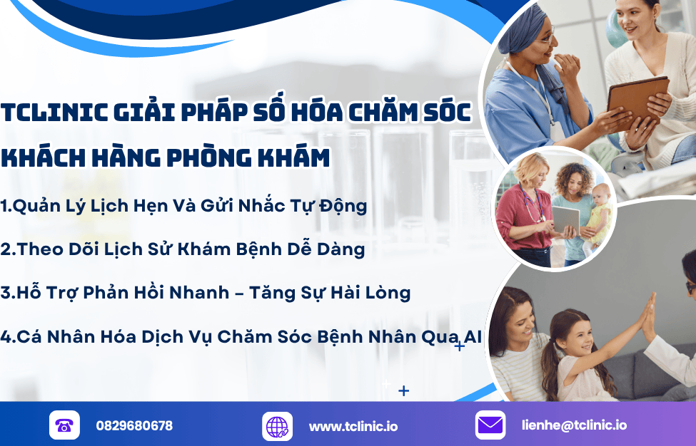 Ảnh tClinic Giải Pháp Số Hóa Chăm Sóc Khách Hàng Phòng Khám