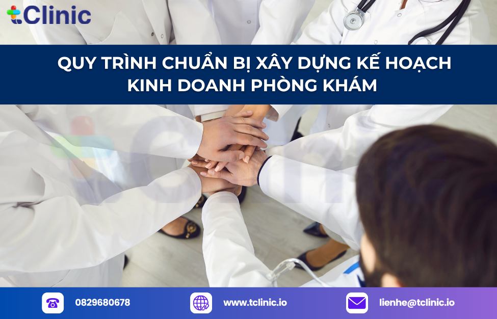 Quy Trình Chuẩn Bị Xây Dựng Kế Hoạch Kinh Doanh Phòng Khám 