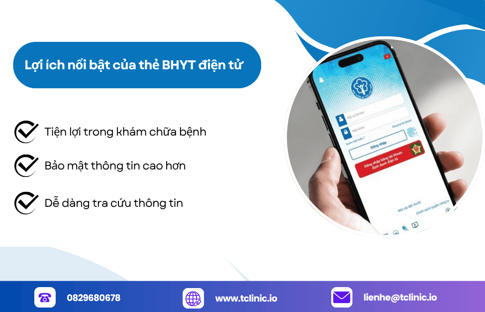 Lợi ích nổi bật của thẻ BHYT điện tử