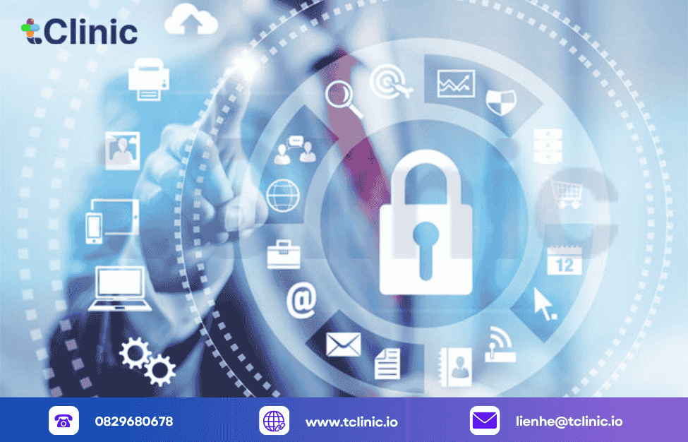 Lưu trữ hồ sơ y tế của tClinic – chuyển đổi số y tế 2025 5 Bảo mật trong lưu trữ hồ sơ y tế
