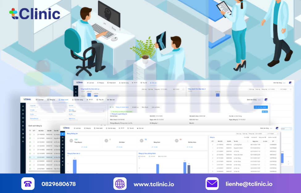 Các bước chuẩn bị trước khi sử dụng phần mềm phòng khám nội tổng hợp
