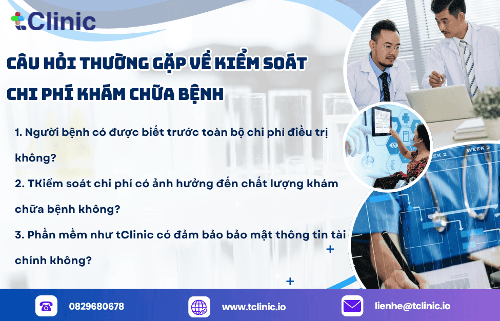 Câu hỏi thường gặp về kiểm soát chi phí khám chữa bệnh