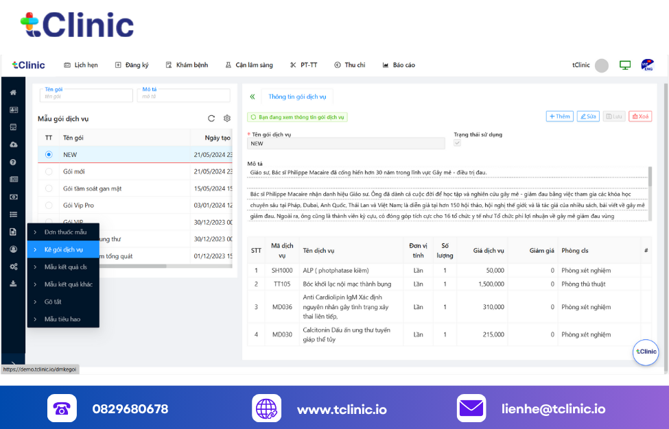 Các tính năng của phần mềm phòng khám đông y tClinic 6 Tính năng của phần mềm phòng khám đông y hỗ trợ kết nối và chăm sóc khách hàng của tClinic
