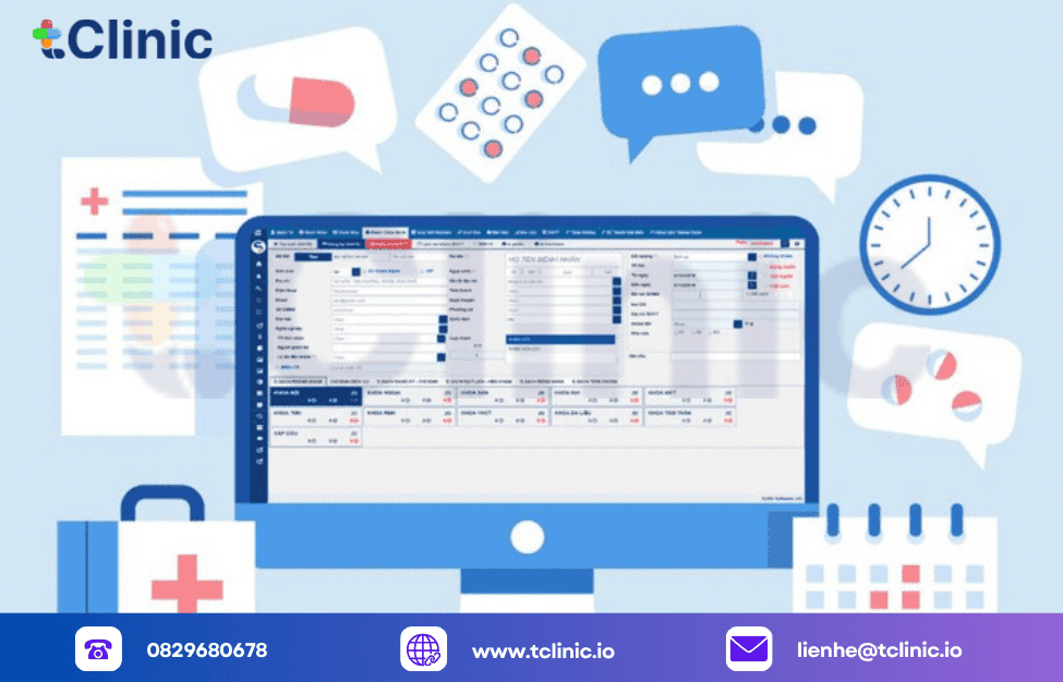 So sánh phần mềm quản lý phòng khám đa khoa tClinic và 5 phần mềm khác 2 So sánh với TCSOFT Medical