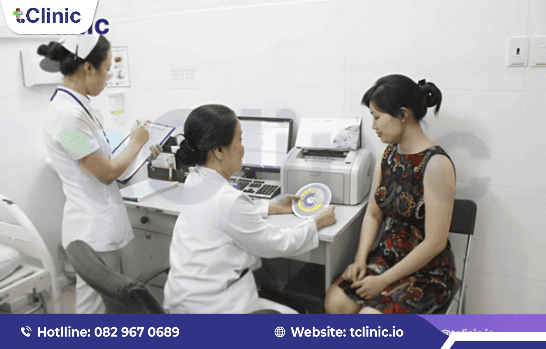 Báo giá phần mềm quản lý phòng khám Nhi tClinic mới 2 Phần mềm tClinic hỗ trợ quy trình khám bệnh tại phòng khám Nhi.