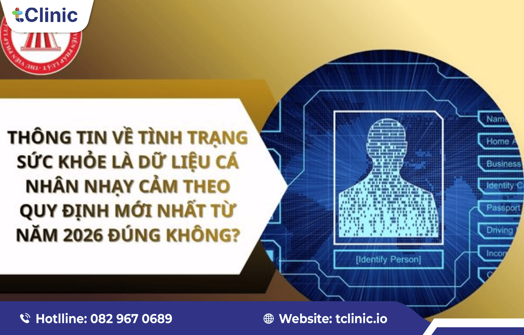 7 ưu điểm nổi bật của phần mềm phòng khám nhi | tClinic 4 Thông tin sức khỏe được phân loại là dữ liệu cá nhân nhạy cảm.