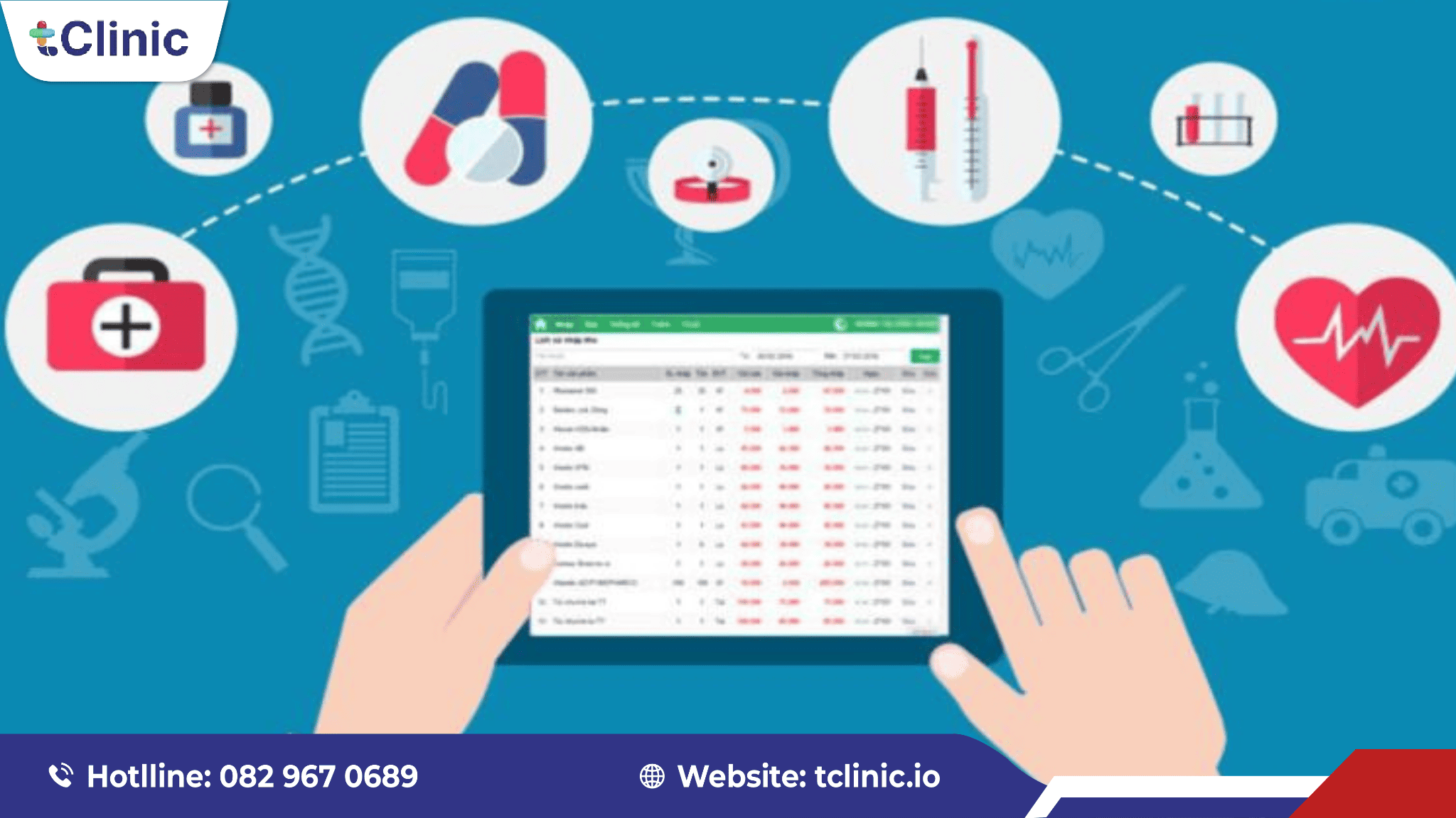 Cách nhận tư vấn báo giá & demo miễn phí từ tClinic 4 Ưu tiên các thao tác và tính năng phòng khám sử dụng thường xuyên