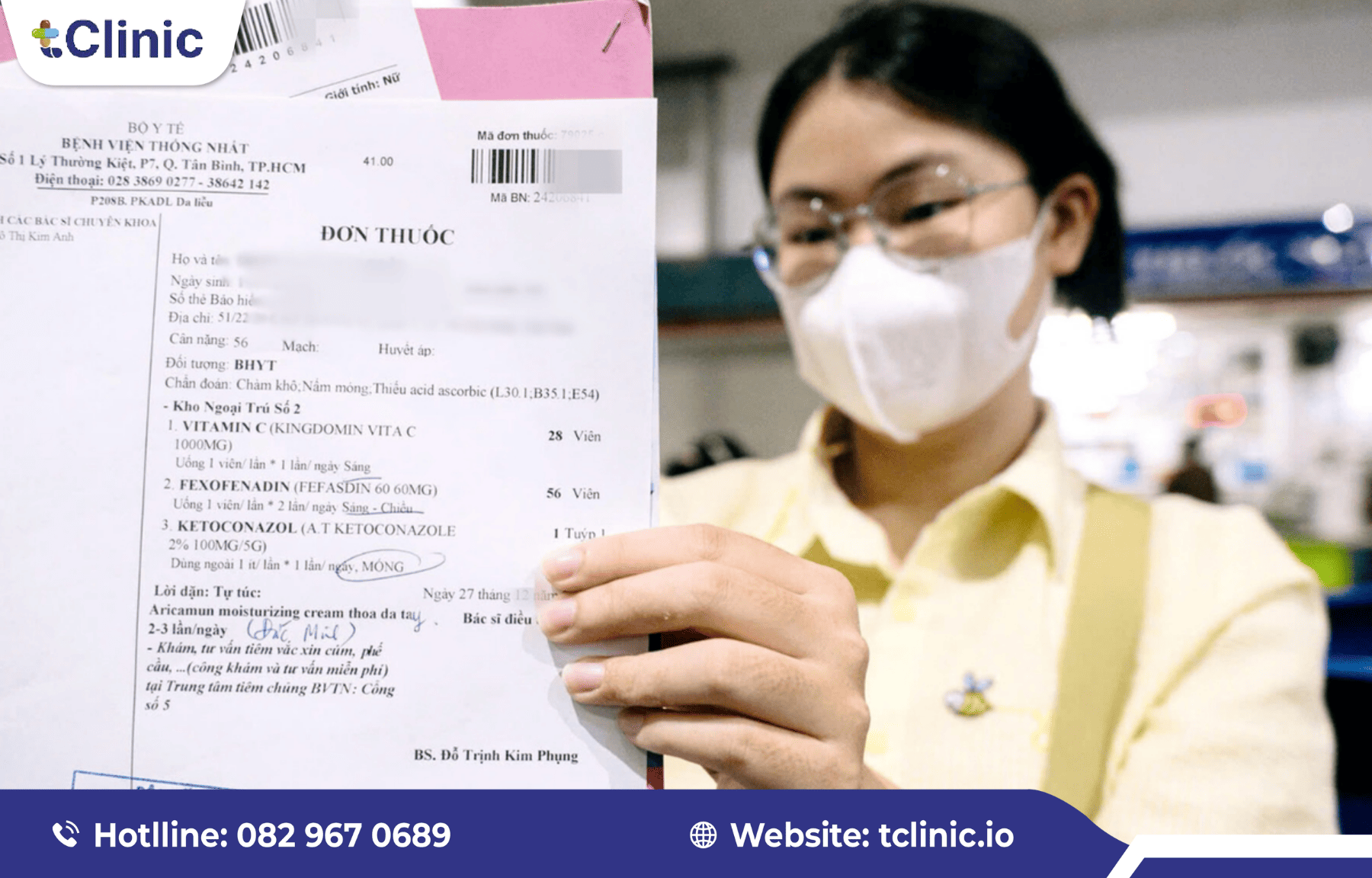 Phần mềm giúp tối ưu quy trình khám, chẩn đoán & nhắc lịch tái khám 3 Bác sĩ thực hiện kiểm tra và kê đơn thuốc trực tiếp trên phần mềm.